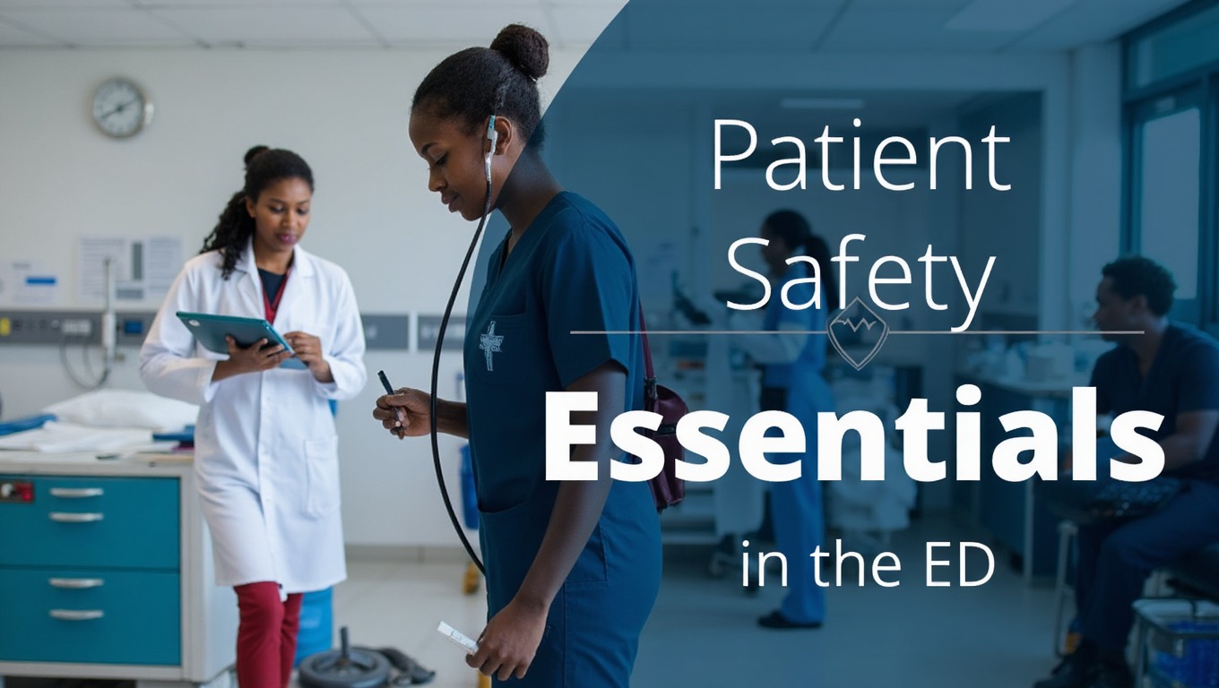 Patient safety Essentials in the Emergency Department.